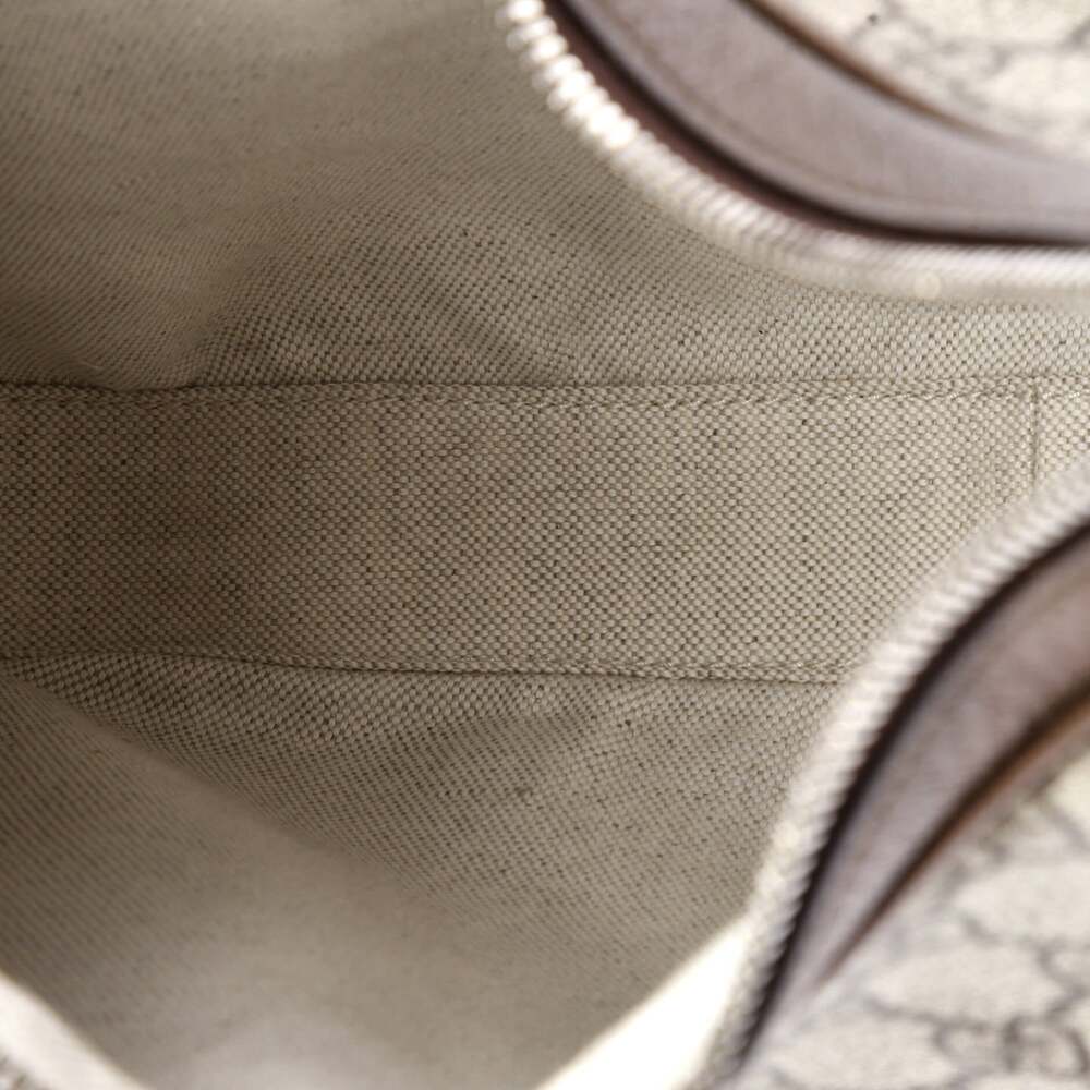 Gucci Attache Shoulder Bag Gg Coated #204704G21B - Picture 5 of 7